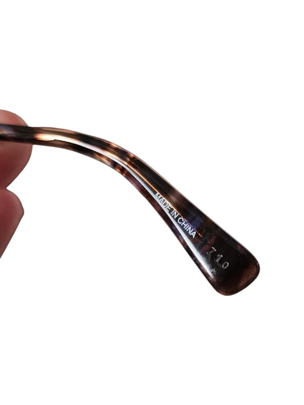 Longchamp LO2617 Marble brown/purple 53/15/135 WOMAN Eyewear - Demo Lens